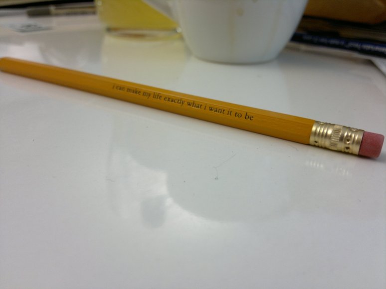 All hail the wise pencil.